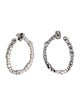 Alexis Bittar Crystal Loop Stud Earrrigs