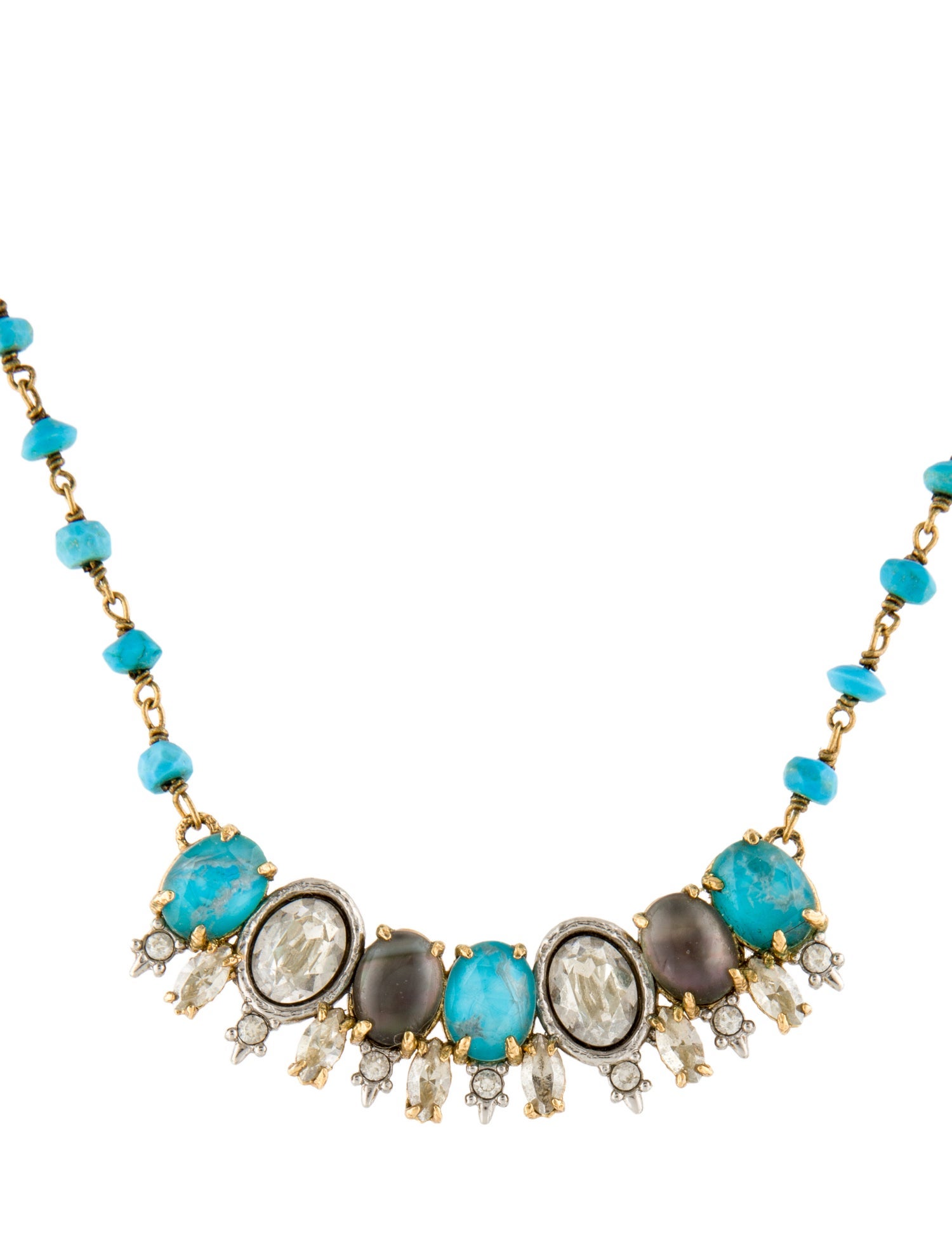 Alexis Bittar Crystal & Resin Pendant Necklace