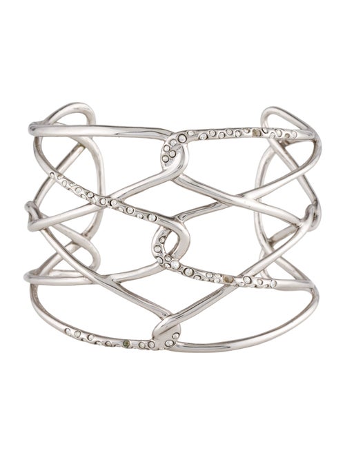 Alexis Bittar Crystal Barbed Cuff