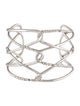 Alexis Bittar Crystal Barbed Cuff