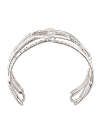 Alexis Bittar Crystal Barbed Cuff