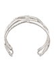 Alexis Bittar Crystal Barbed Cuff