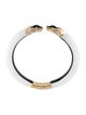 Alexis Bittar Crystal & Lucite Hinge Cuff