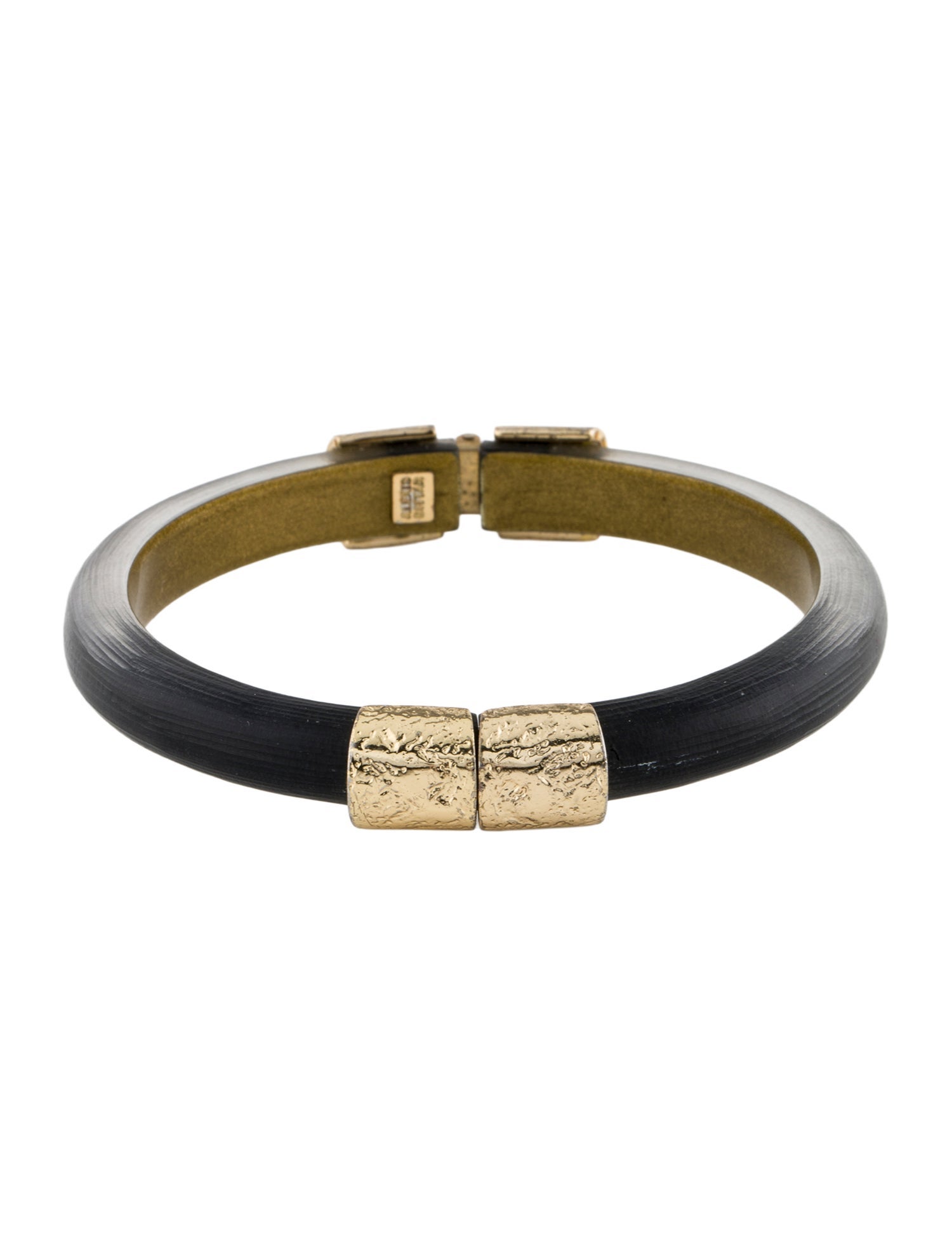 Alexis Bittar Capped Lucite Hinge Bracelet
