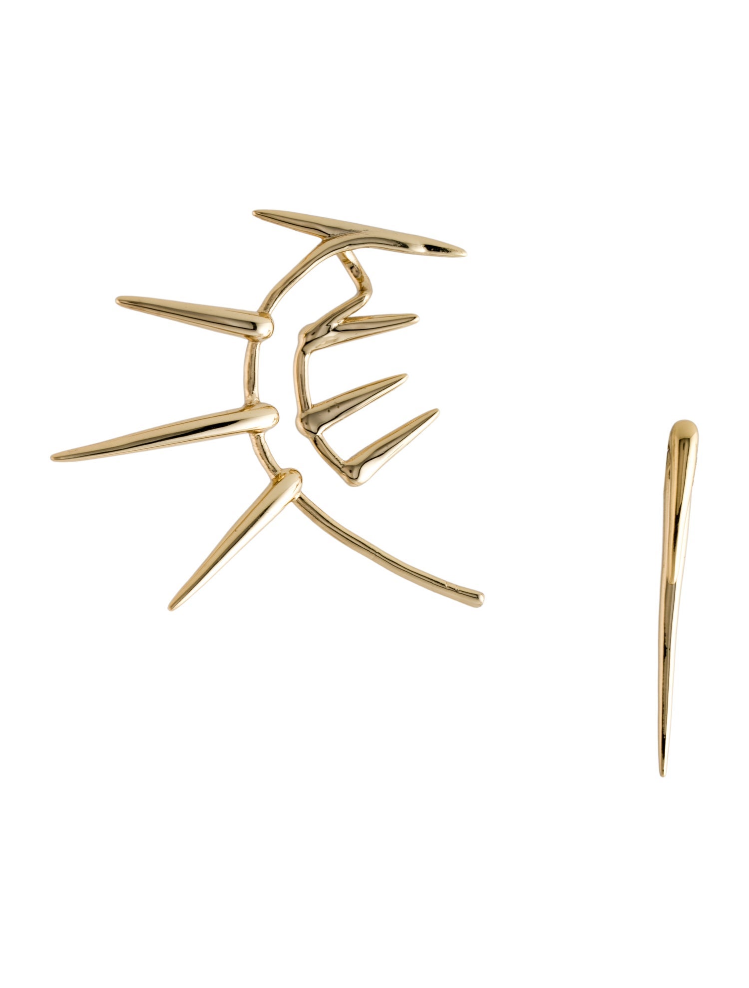 Alexis Bittar Spiked Ear Cuff & Post Set