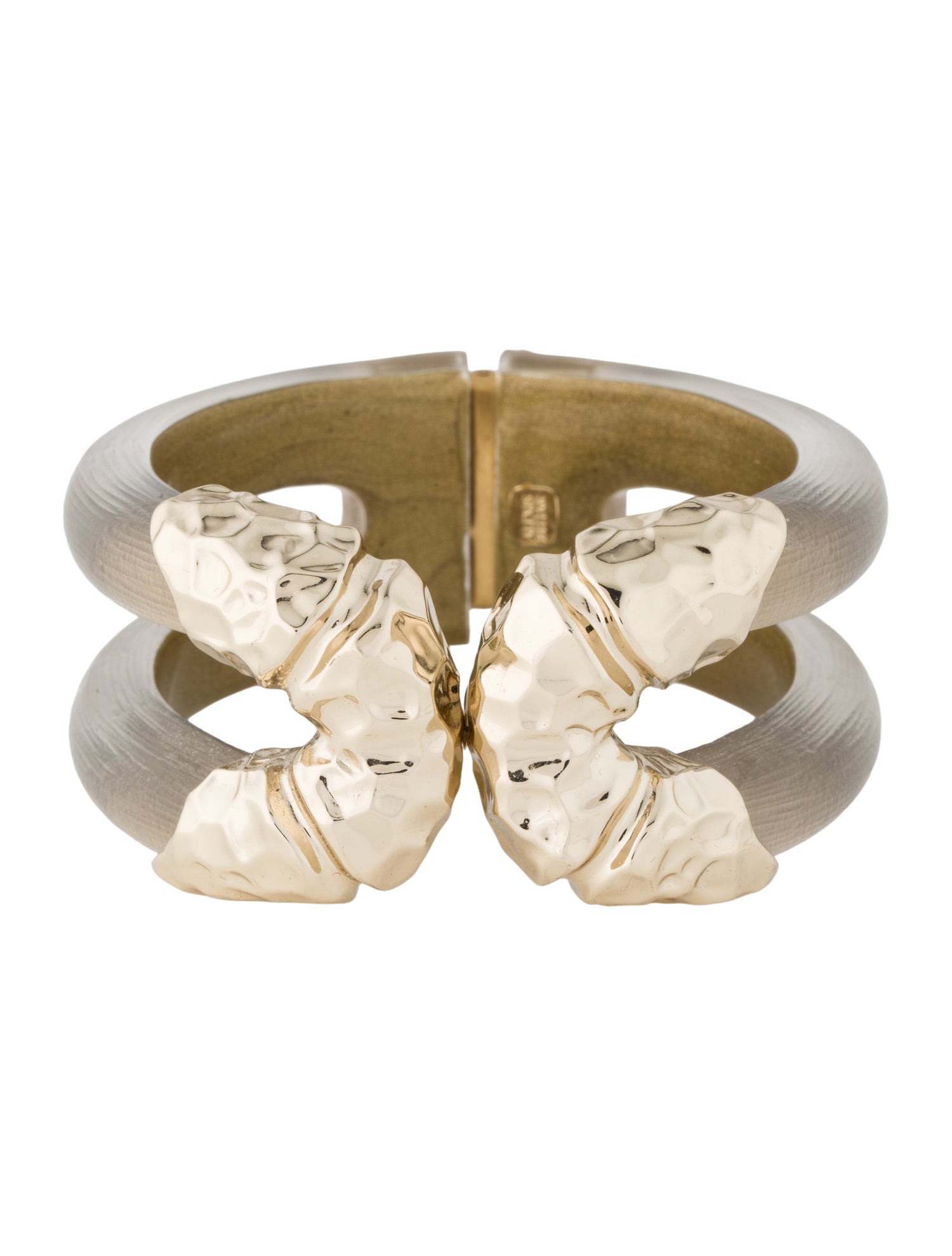 Alexis Bittar Lucite Hinged Cuff Bracelet