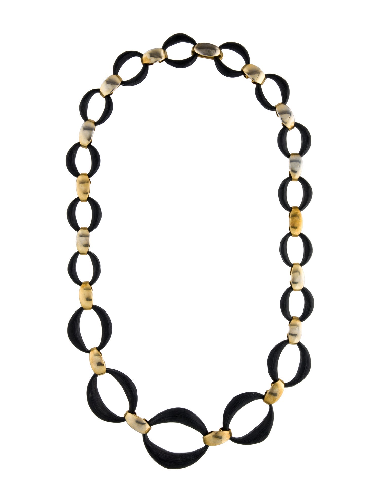 Alexis Bittar Lucite Link Necklace