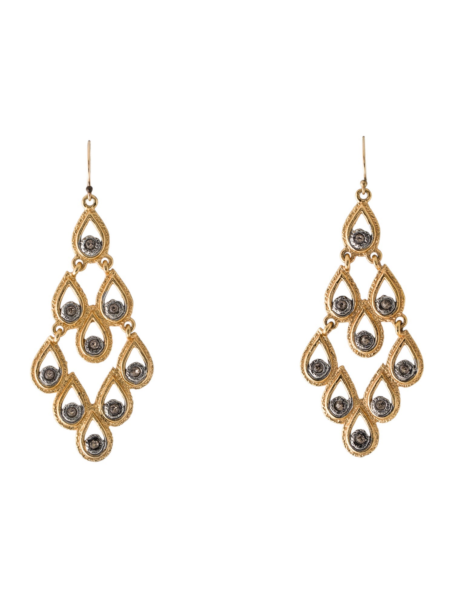 Alexis Bittar Crystal Chandelier Earrings