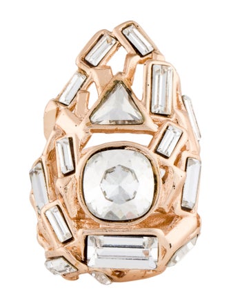 Alexis Bittar Crystal Cocktail Ring