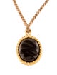 Alexis Bittar Glass Cord Rope Pendant Necklace
