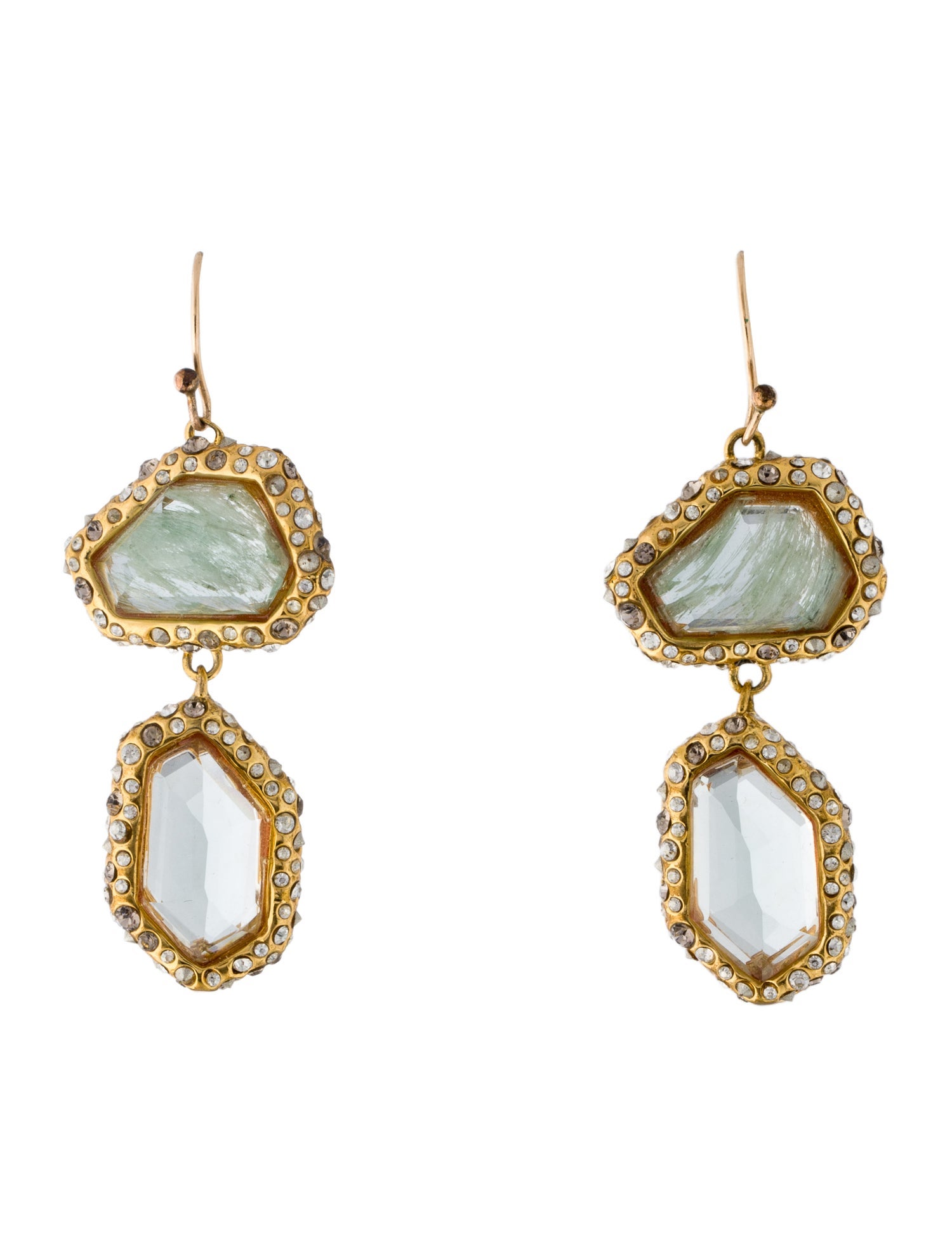 Alexis Bittar Crystal Drop Earrings