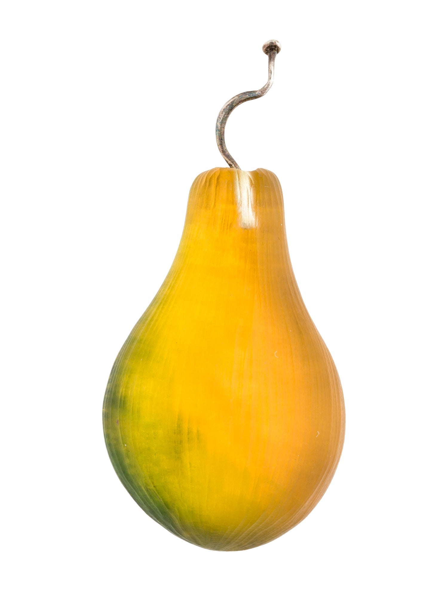 Alexis Bittar Lucite Pear Brooch