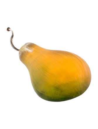 Alexis Bittar Lucite Pear Brooch