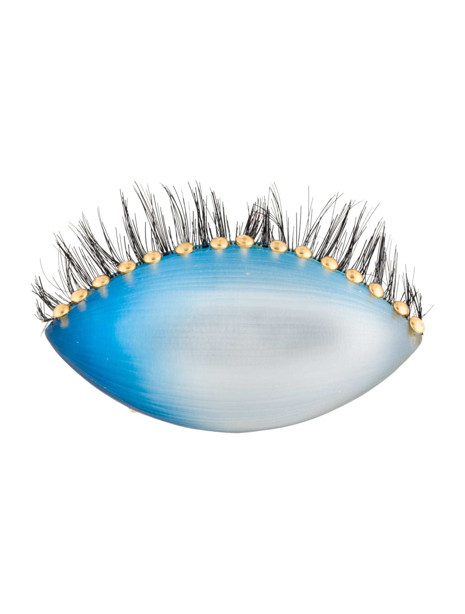 Alexis Bittar Archive Lucite Sleeping Eye Brooch