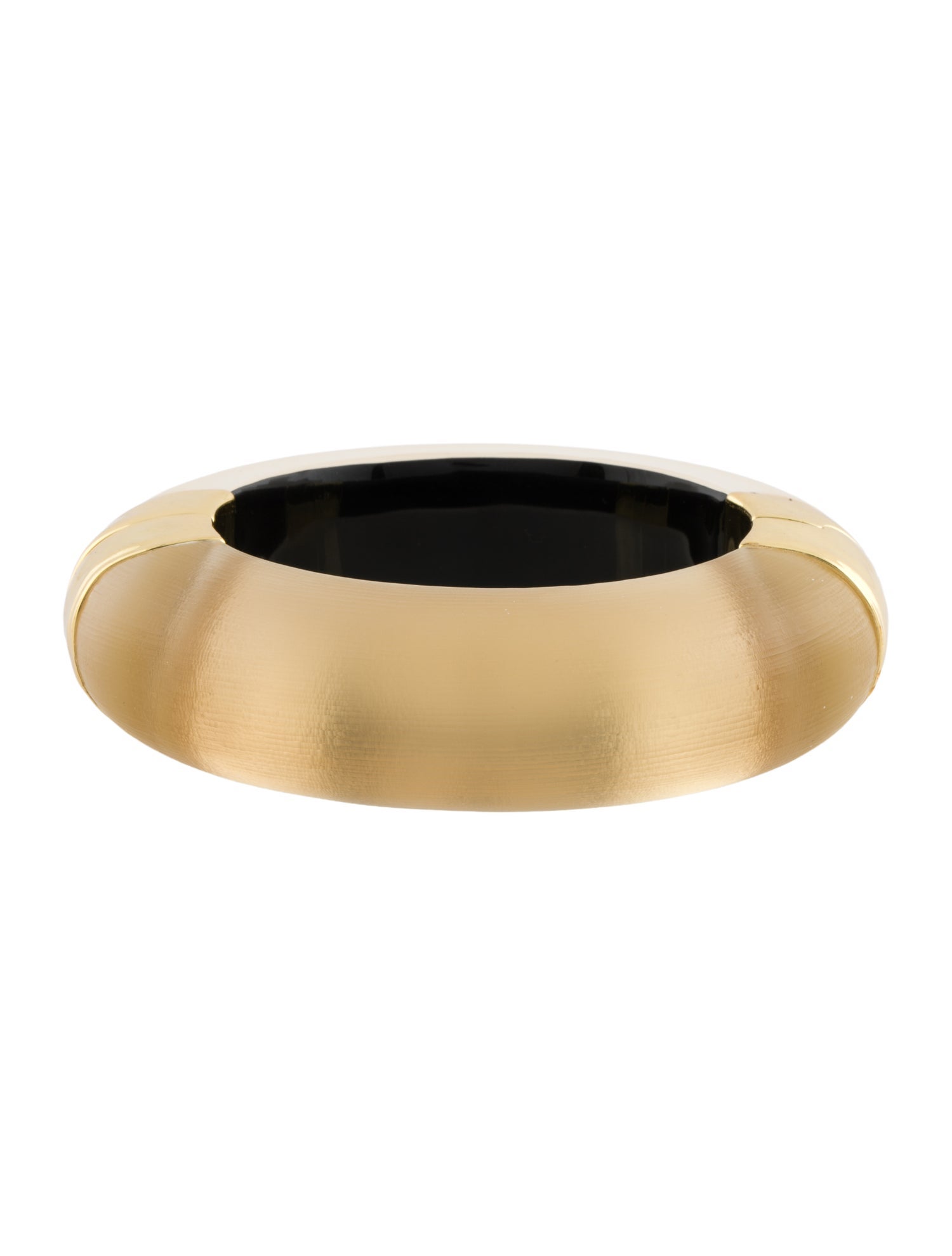 Alexis Bittar Lucite Wide Hinged Bangle Bracelet