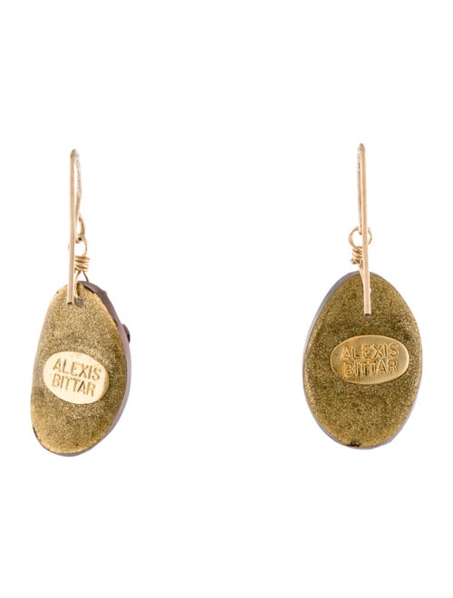 Alexis Bittar Multistone & Lucite Drop Earrings
