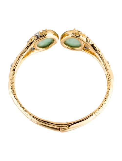 Alexis Bittar Gilded Muse Open Cuff Bracelet