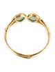 Alexis Bittar Gilded Muse Open Cuff Bracelet