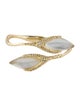 Alexis Bittar Lucite & Crystal Encrusted Hinged Bracelet