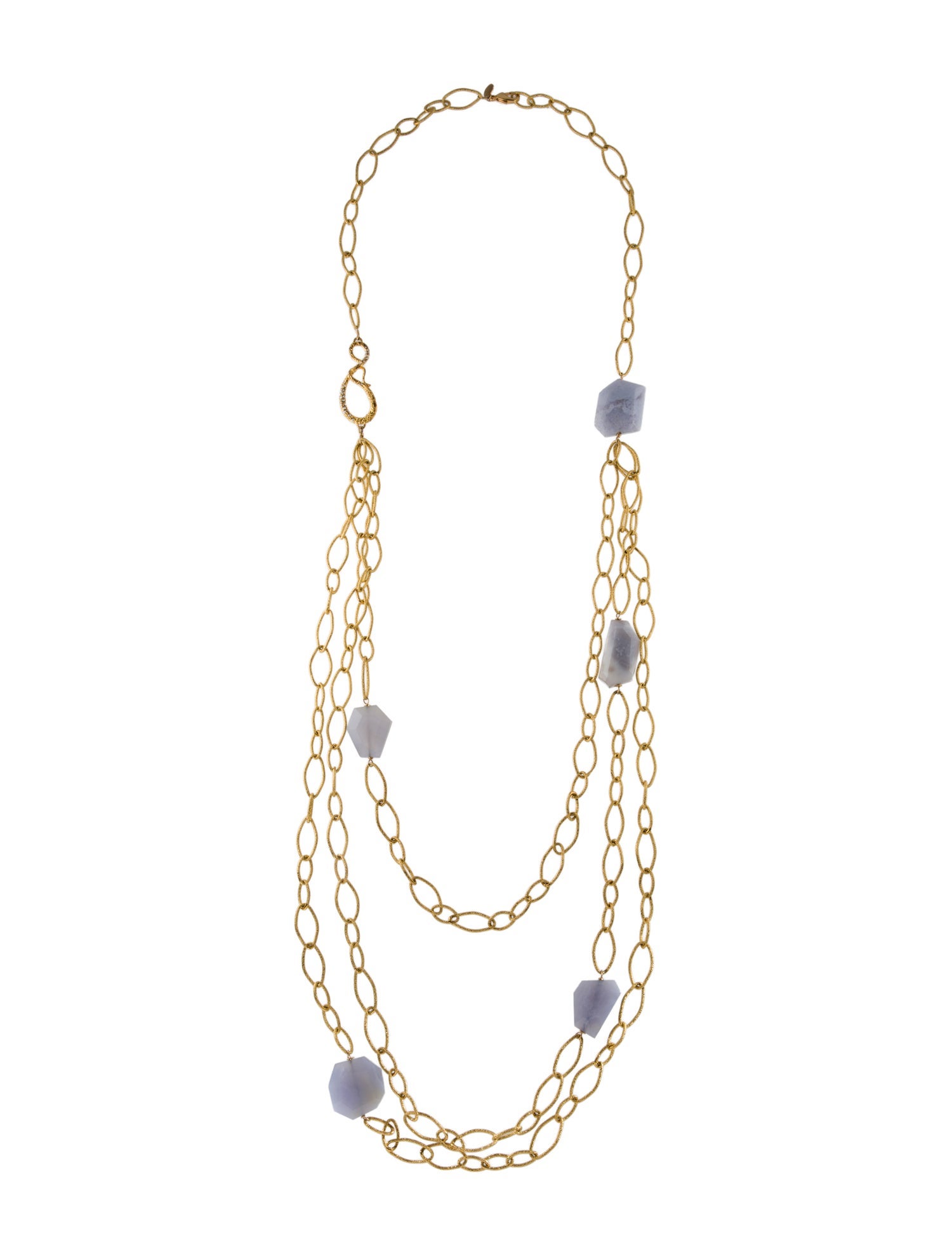 Alexis Bittar Multistrand Station Necklace