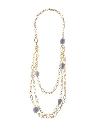Alexis Bittar Multistrand Station Necklace
