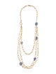 Alexis Bittar Multistrand Station Necklace