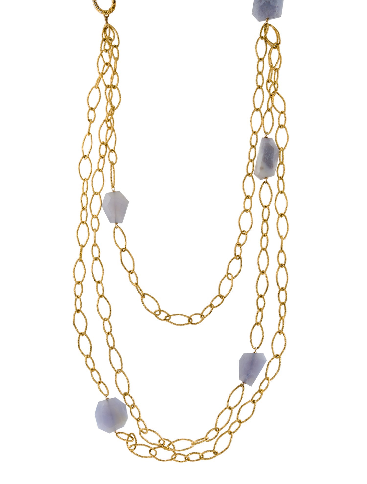 Alexis Bittar Multistrand Station Necklace