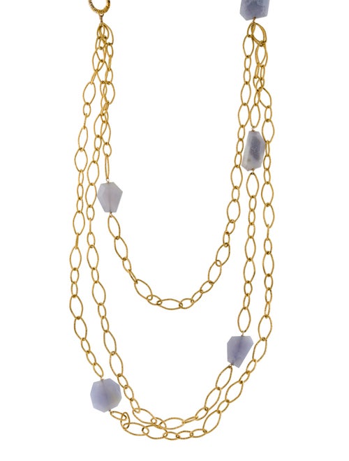 Alexis Bittar Multistrand Station Necklace