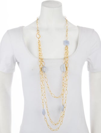 Alexis Bittar Multistrand Station Necklace