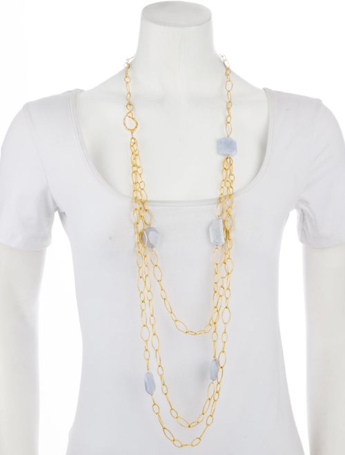 Alexis Bittar Multistrand Station Necklace