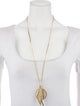 Alexis Bittar Lucite & Crystal Multi Charm Pendant Necklace