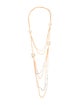 Alexis Bittar Pearl, Faux Pearl & Crystal Multistrand Necklace