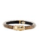 Alexis Bittar Lucite Textured Hinged Bangle