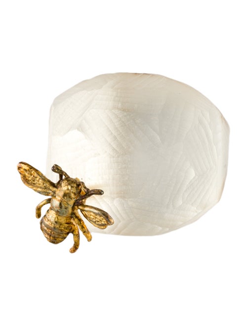 Alexis Bittar Lucite & Bee Cocktail Ring