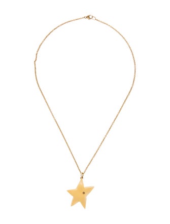Alexis Bittar Lucite Star Pendant Necklace