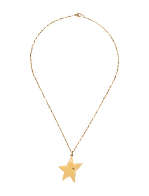 Alexis Bittar Lucite Star Pendant Necklace