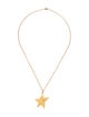 Alexis Bittar Lucite Star Pendant Necklace