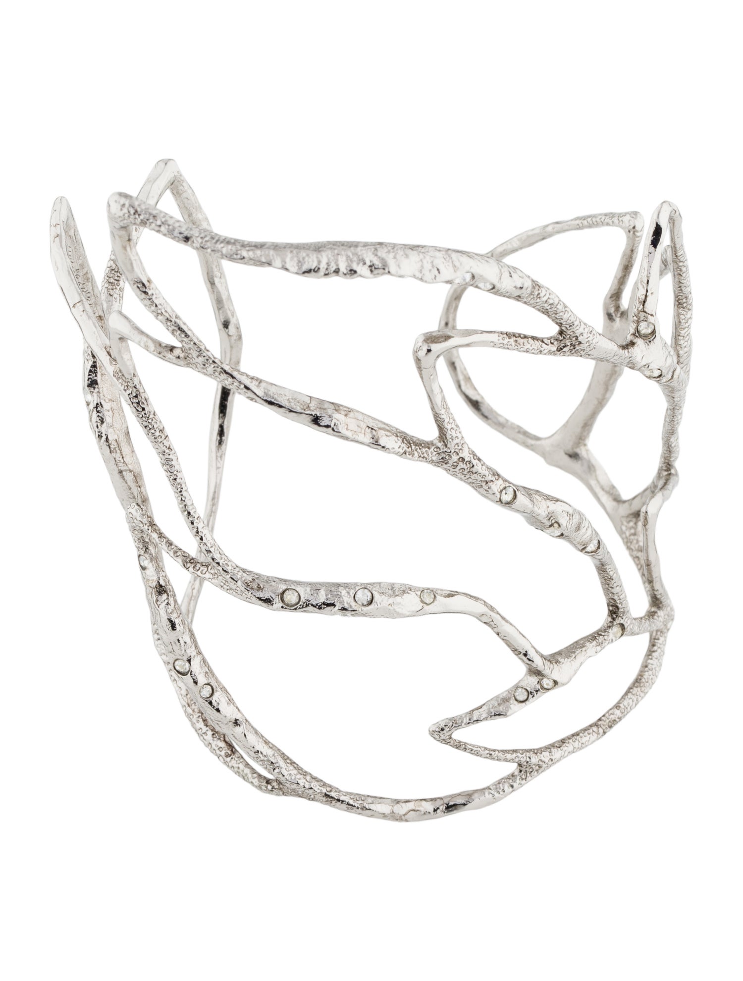 Alexis Bittar Crystal Cuff Bracelet