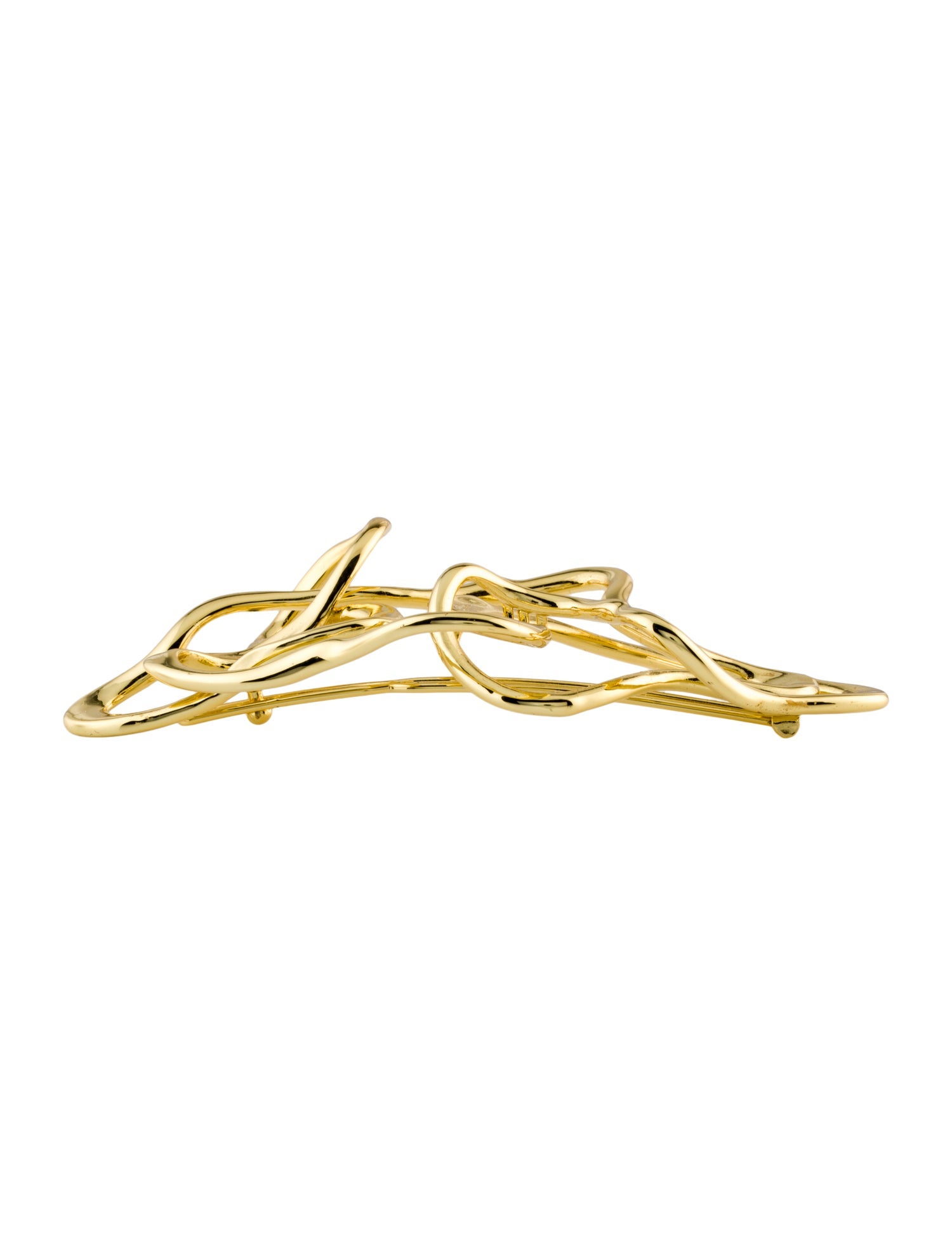Alexis Bittar Gold-Tone Metal Hair Pin