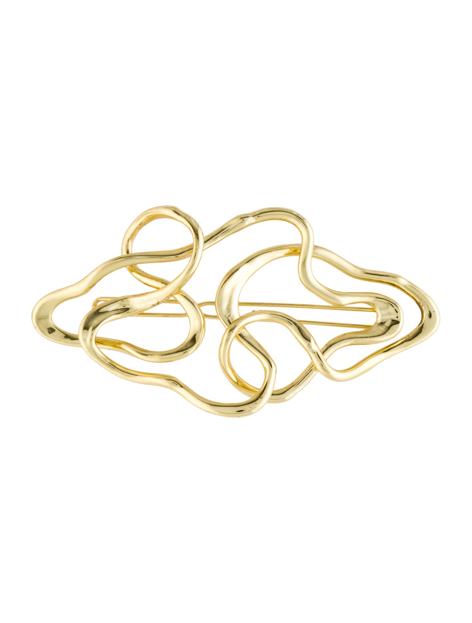 Alexis Bittar Gold-tone Metal Hair Pin