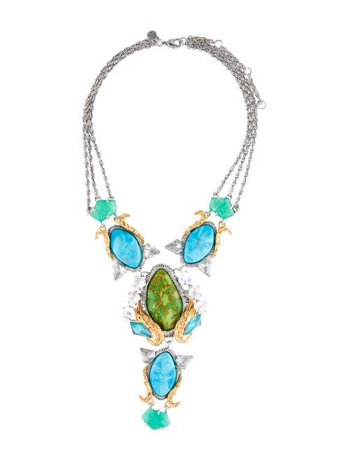 Alexis Bittar Crystal Collar Necklace