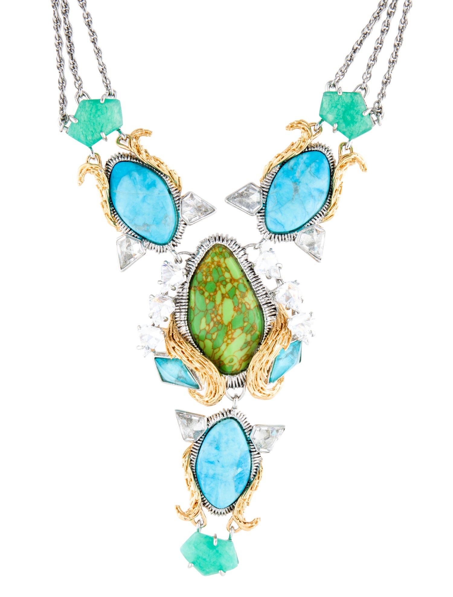 Alexis Bittar Crystal Collar Necklace