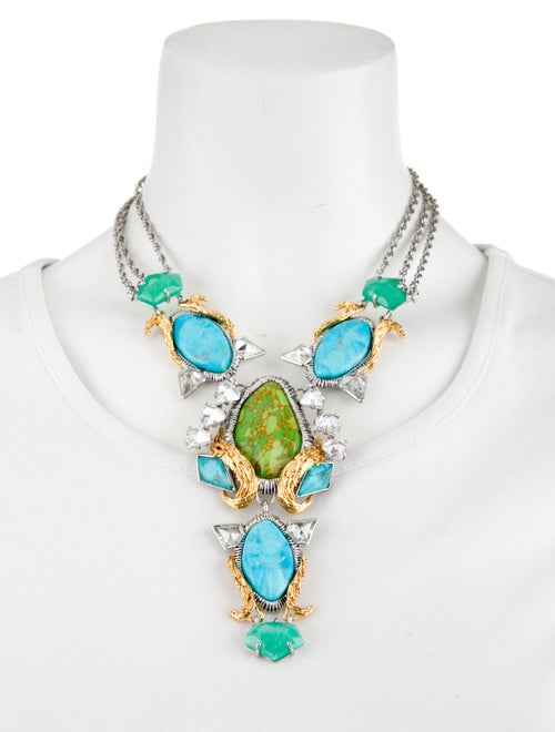 Alexis Bittar Crystal Collar Necklace