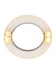 Alexis Bittar Lucite Wide Hinged Bangle Bracelet