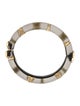 Alexis Bittar Lucite & Crystal Hinge Bangle Bracelet