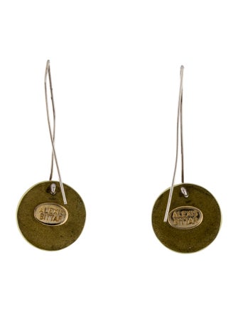 Alexis Bittar Lucite Dome Drop Earrings