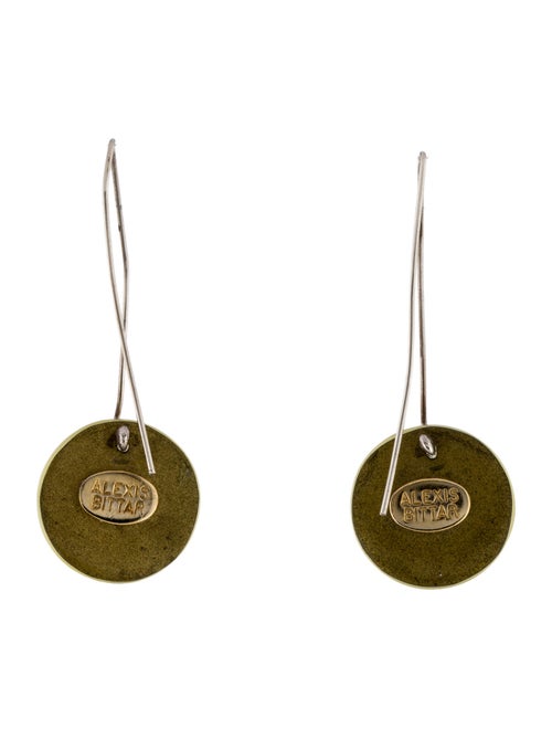 Alexis Bittar Lucite Dome Drop Earrings