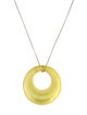 Alexis Bittar Lucite Pendant Necklace