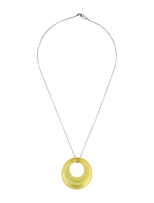 Alexis Bittar Lucite Pendant Necklace