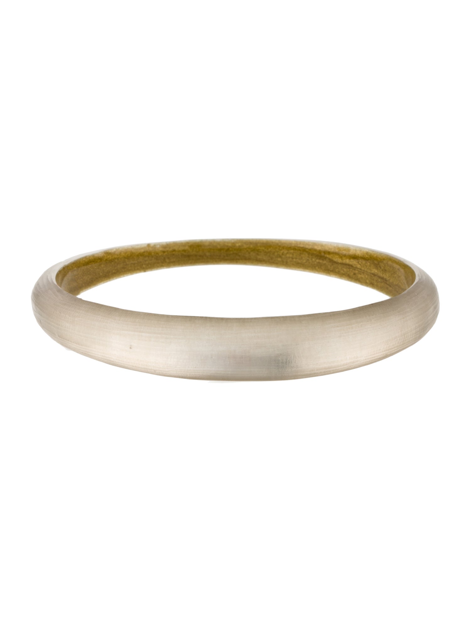 Alexis Bittar Lucite Skinny Tapered Bangle Bracelet